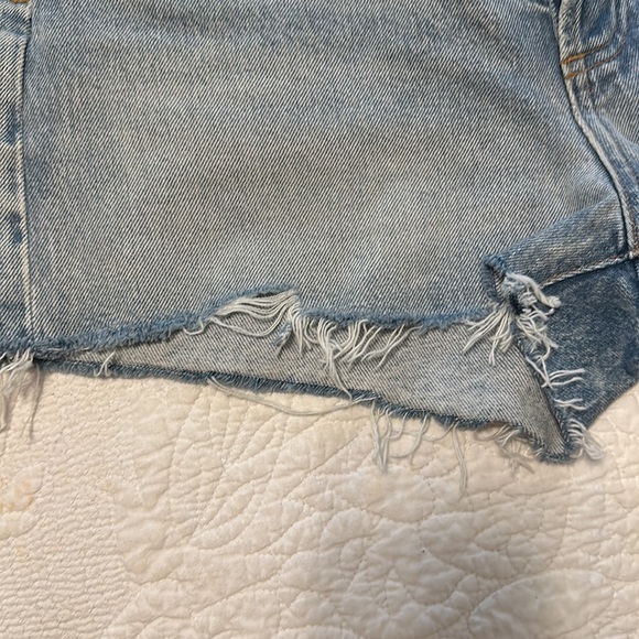 AGOLDE Parker denim shorts. Size 26. - Picture 11 of 15